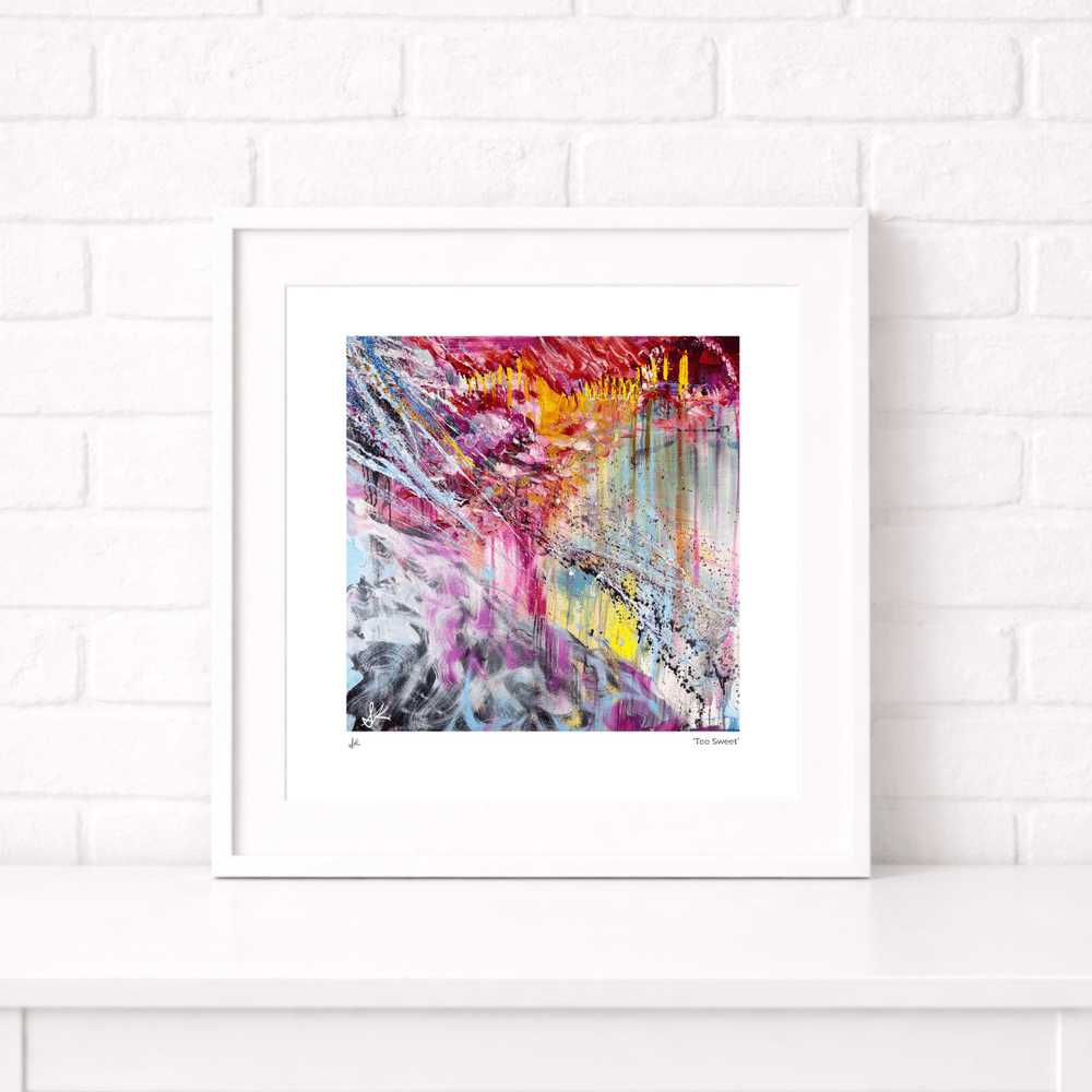 HOZIER 'Too Sweet' Art Print — Synesthesia Art by Sarah Kraning